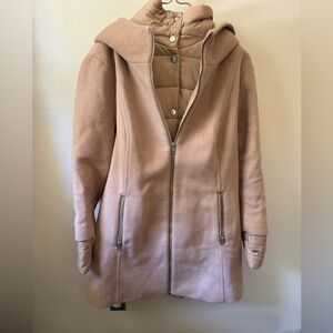 Soia & Kyo Beige Quilted Jacket